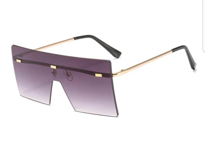 Rimless trendy sunglasses-KCL