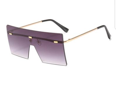 Rimless trendy sunglasses-KCL
