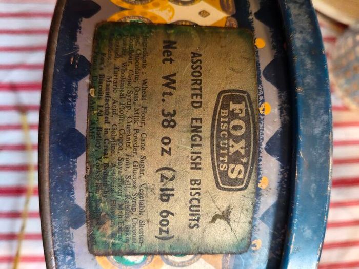 Old Biscuit tin