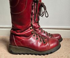 Red Fly London boots