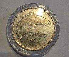 1937 irish silver florin
