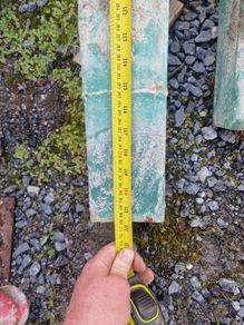 gate posts 10ft galvanised