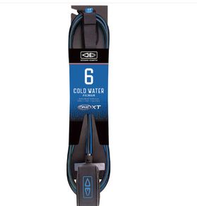 Ocean and Earth Cold Water 6ft One XT Premium Surfboard Leash