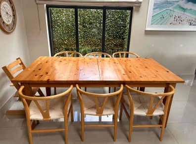 Ikea stornas extendable dining table