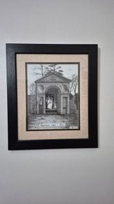 Framed Ray Allen Architectural Print Ballsgrove Gate, Drogheda 1948