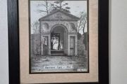 Framed Ray Allen Architectural Print Ballsgrove Gate, Drogheda 1948