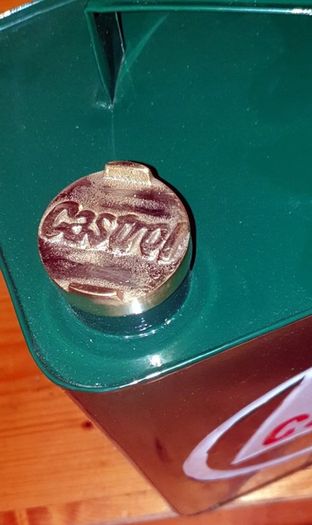 Vintage Castrol Motor Oil Can