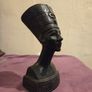 Egyptian Queen Nefertiti Bust Carved Stone Image 2