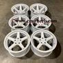 18" Inch Strom DS35 Drift Wheels 5x114.3 Nissan silvia skyline RX7 MX5 R32 R33 lexus IS200 Image 4