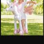 Child unicorn ride on unicorn costume Image 2