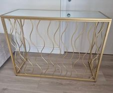 Lovely gold coffee table