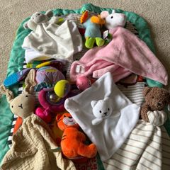 Baby teddy's and mat