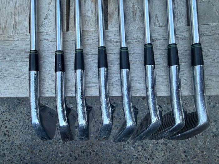 Mizuno TP11 blade Irons new grips