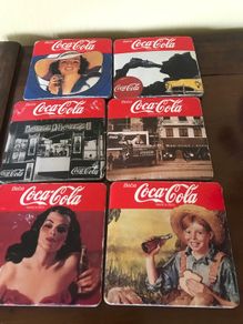 Coca Cola Cork Backed Coaster Set (6)