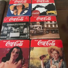 Coca Cola Cork Backed Coaster Set (6)