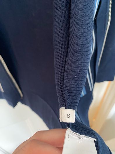 Mens Mr P. zip up sweater / cardigan