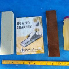 Sharpening Set with Strop.
