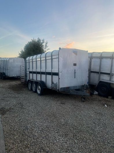 14ft ifor willaims cattle trailer with decks