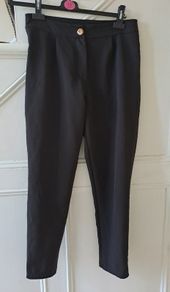 Boohoo Black trousers size 10