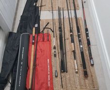 few fishing rods for sale, brand new or like new
