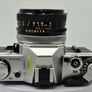 Canon AE-1 Silver/ Chrome 35mm SLR Film Camera with fast Canon FD 50mm f1. 8 FDn, Recently FULLY SERVICED and in Good Condition. Image 6