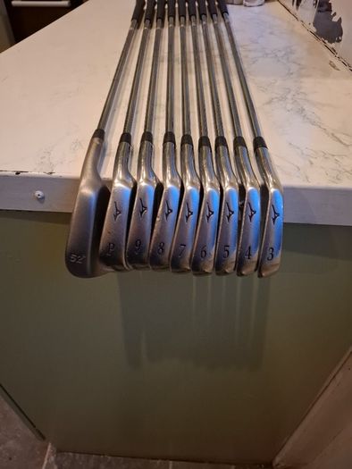 Mizuno MP.58 Irons + Titleist Vokey Oilcan wedge