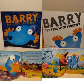 Barry The Fish with fingers Children,s Story Book