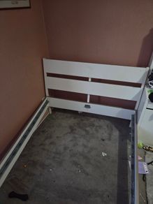Free double bed