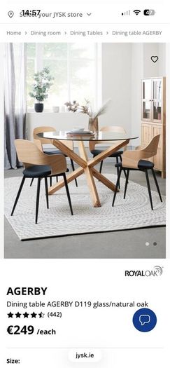 Dining table