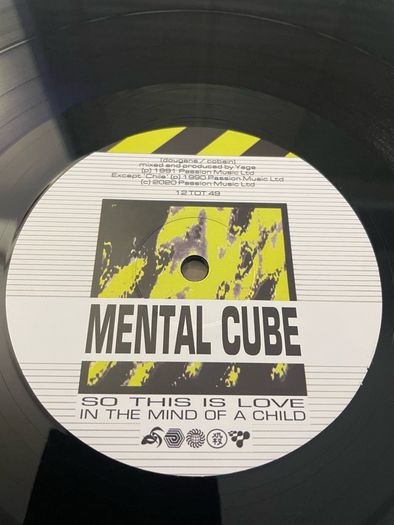 FSOL / Mental Cube - Original Recordings From 1990 - 12"Vinyl E.P. Limited Edition - 2020 Passion Music