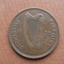 1935 Irish Free State. Irish Half Penny Image 2