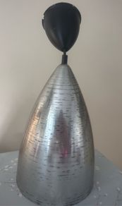 Chrome Metal Pendant Shade