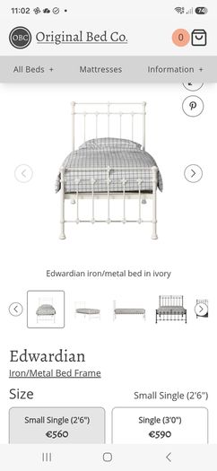 Two children's beds & mattresses