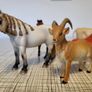 schleich animals horse cow goat wolf Image 2