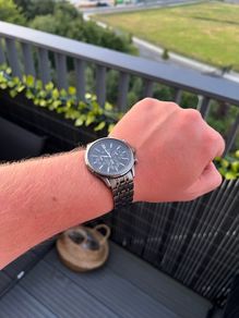 Bulova Classic Chronograph Stainless Steel Watch