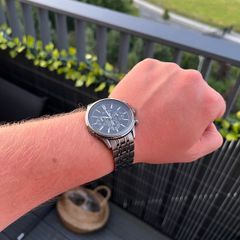 Bulova Classic Chronograph Stainless Steel Watch