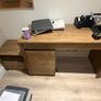 Office Desk with Side Storage & Executive Chair Image 10