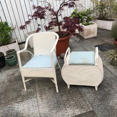VINTAGE 1950s - Wicker Furniture Set