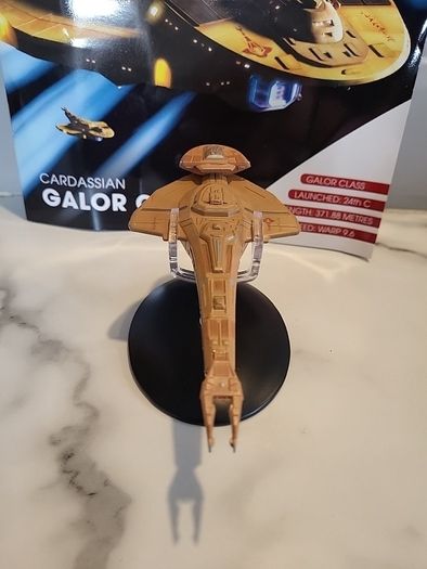 star trek eaglemoss cardassian galor class