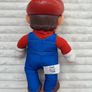 Nintendo The Super Mario Bros. Movie Mario Poseable Plush approx. 14 Vinyl Head Used Please see pictures Image 6