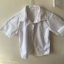 3 White school shirts (new/as new) age 5-6 Image 5