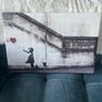 Banksy balloon girl canvas Image 3