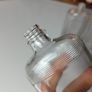 354 - Set of 3 Vintage Collectible Decorative Clear Glass 1001 Bottles Image 3