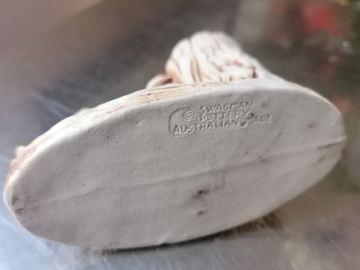 Jolly Swagman Pottery Cocktail Fork Holder