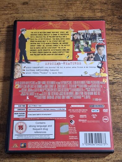 "Charlie Bartlett" (2007) DVD - free standard postage