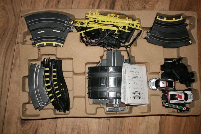 Furious Challenger Road Racing Slot Car Set Electric Powered Kids or Adults Toy (65" long)