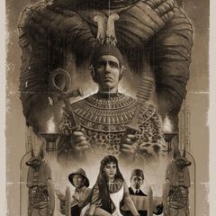 The Mummy Vance Kelly Variant 16/45 Hammer Horror Apollo Gallery Screen Print