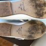 Ivory Leather Communion Shoes Image 4