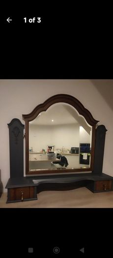 antique dresser vanity mirror