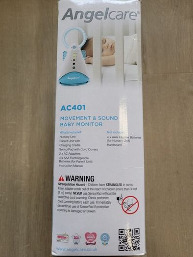 Baby Safety bundle - Angelcare Baby Monitor/Socket Covers/Corner Cushions/Wrist Link